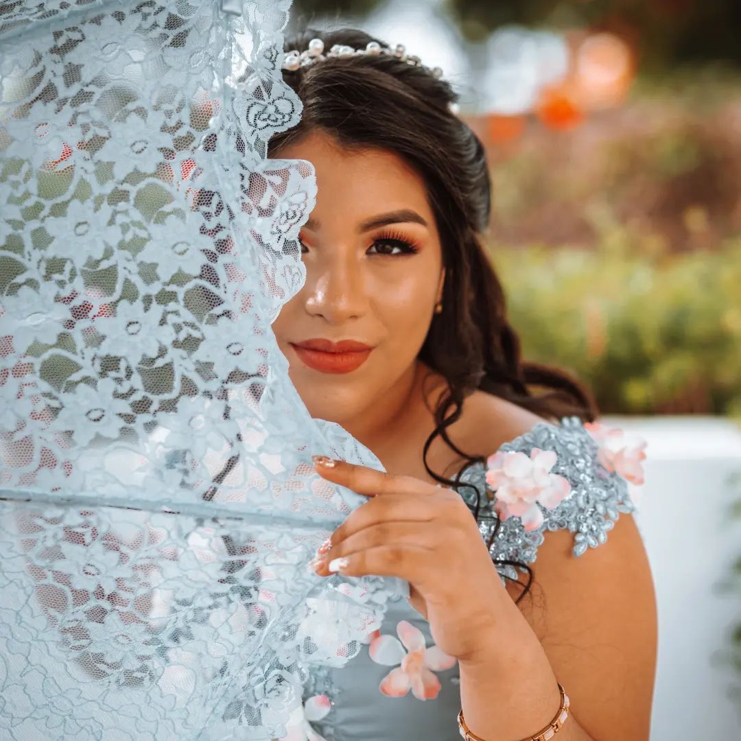 fotografia de quinceañera